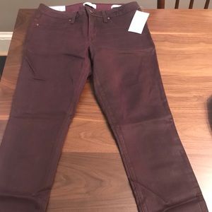 Jessica Simpson skinny coated denim-NWT! Sz 27/4.